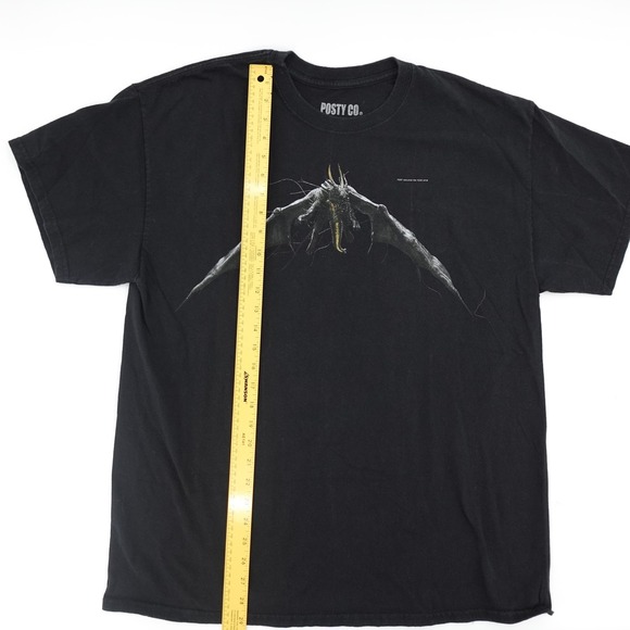 Post Malone Shirt Mens Extra Large Black 2018 Tour Posty Chemise Dragon Concert - Picture 6 of 10